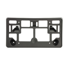 Bara/piese Suport de montare a placii de inmatriculare Fata plastic negru CHEVROLET CAMARO 09.11- 01.16- BLIC 6502-07-1196919P
