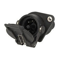 Dulie Priza plug-in ABS numar pini/mumar pini activi 5 24V contacte insurubate TRUCKLIGHT SO-05-ABS/2
