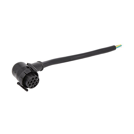 Stecher Mufa de metalica numar pini: 10 forma mufa: rotund IVECO pentru lampi spate TRUCKLIGHT CA-IV001