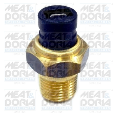 Comutator temperatura, racire Senzor temperatura lichid racire numar pini: 1 negru FIAT 127 ARGENTA COUPE FIORINO FIORINO/MINIVAN PALIO PANDA PUNTO SIENA STRADA UNO LANCIA BETA 0.65-2.4D 09.71- MEAT &amp; DORIA MD82600