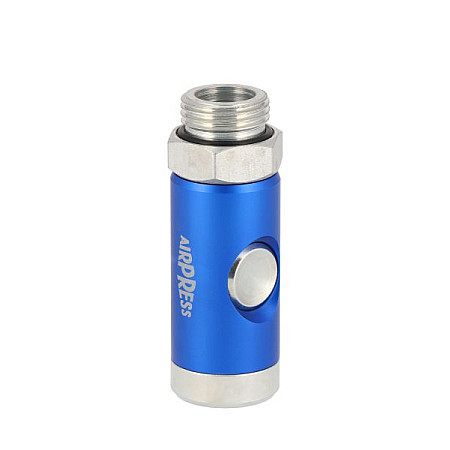 &quot;Elemente si racorduri sisteme pneumatice Quick coupler 1/2&quot;&quot; outer pressure bar: 12bar EURO standard flow 1500l/min safe with button&quot; AIRPRESS 43ESI071153