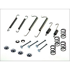 Set accesorii, sabot de frana Set de montaj pantofi de frana OPEL OPEL VECTRA A 1.4-1.8 04.88-11.95 QUICK BRAKE QB105-0744