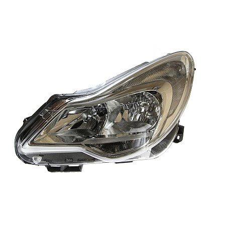 Far Lampa frontala Stanga halogen H1/H7 electric cu motor culoare insert: cromat culoare semnalizator: transparent OPEL CORSA D CORSA D/HATCHBACK -12.14 VALEO VAL044585