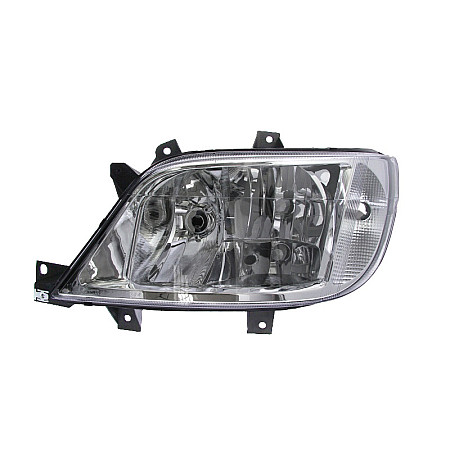 Far Lampa frontala Stanga 2*H7/H3 electric fara motoras culoare insert: cromat MERCEDES SPRINTER 2-T B901 B902 SPRINTER 3-T B903 SPRINTER 4-T B904 -05.06 TYC TYC 20-0526-15-2