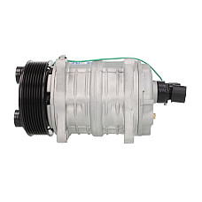 Compresor, climatizare Universal A/C compressor QP15 way of fitting Eye pulley diameter 119mm pulley type PV8 24V oil included MAN TGA TGM I TGS I TGX I 10.5D-6.9D 12.00- TCCI QP15-1526