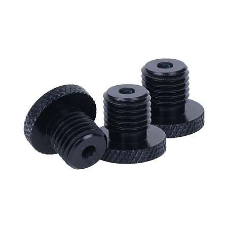Set montaj, oglinda exterioara Mirror adaptor setx125mm colour: neagra protective plug for hole after disassembly of a mirror OXFORD OX755