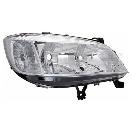 Far Lampa frontala Stanga H7/HB3 electric fara motoras culoare insert: cromat OPEL ZAFIRA A TYC TYC 20-5738-08-2