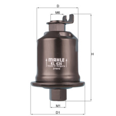 Filtru combustibil MITSUBISHI CARISMA COLT V 1.3/1.6/1.8 07.95-06.06 KNECHT KL436