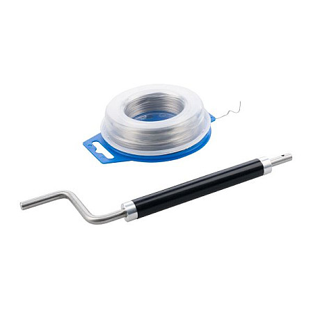 Accesorii moto Sarma de protectie manerului acceleratie OXFORD x08mm culoare argintiu Set otel OX778