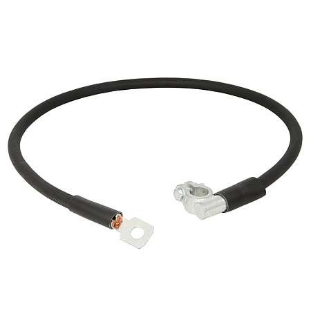 Cablu de masa Cablu inpamantare lungime: 800mm diametrul ochiului: 10mm sectiune furtun 25mm ochi / terminal - TRUCKLIGHT TL-PMO-25/80