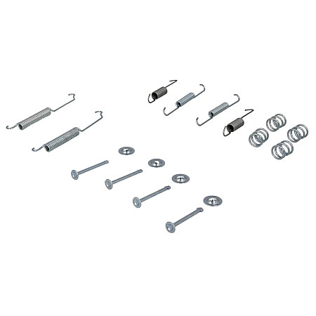Set accesorii, sabot de frana Set de montaj pantofi de frana LUCAS FIAT TEMPRA PEUGEOT 106 I 106 II 205 205 I 205 II 306 309 I 309 II RENAULT 11 19 I 19 I CHAMADE 19 II 1.0-2.0 09.81-03.07 DELPHI LY1102