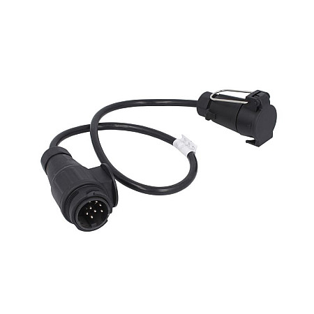 Cablu adaptor, stecher remorca Regulator de presiune a sistemului de remorcare numar pini: 7/13 cu sirma BOSAL BOS022-604