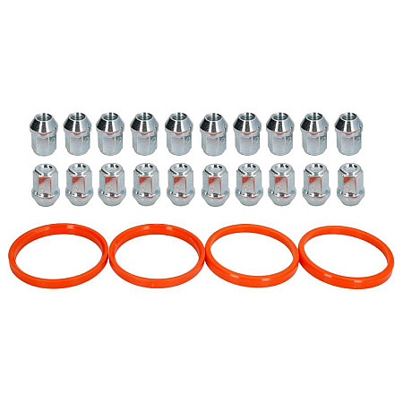 &quot;Trusa de montare a jantei de aliaj Fitting kit DD 76x634 N 1/2 UNF K19 CLOSED &quot;&quot;D10&quot;&quot; 1 kit / 4 wheels - B/N qty 20&quot; MAK MAK 8000000300