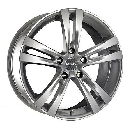 Janta aliaj PKW Verificati kit-ul de montare al jantei 65x15 5x112 CH 76 ET: 42 Janta aluminiu  MERCEDES A W168 A W169 A W176 B SPORTS TOURER W245 03.86- MAK Zenith Argintiu hiper MAK F6550ZHHS42VK2