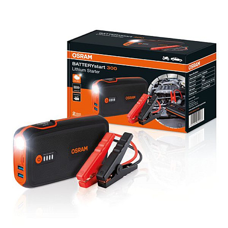 &quot;Roboti de pornire &quot;&quot;BOOSTER&quot;&quot; Dispozitiv de pornire BOOSTER model: OBSL300 tip: LiCoO2 tensiune: 12V cCA: 300A curent de pornire maxim: 600A ultraCapacitor cu iluminarea zonei din spatele mainii&quot; OSRA