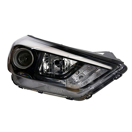 Far Lampa frontala Dreapta H7/H7/LED electric cu motor HYUNDAI TUCSON TUCSON/SUV -07.18 TYC TYC 20-15397-06-2
