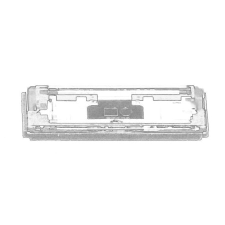 Dispersor iluminare numar circulatie License Plate Light shade fits BMW 3 E46 0699 0705 51 13 8 236 854