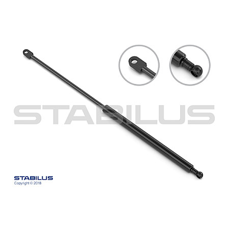 Amortizor, luneta Arcul cu gaz arcul cu gaz de incarcare Dreapta/Stanga lungime maxima: 243mm sUV:68mm BMW 5 E39 KOMBI 11.96-05.04 STABILUS STA4043KY