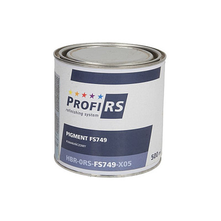 Vopsele EN Special varnish baza FS749 portocaliu 05l tip de pulverizare pistol PROFIRS 0RS FS749 X05