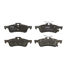 Set placute de frana Spate DAIHATSU CHARADE VIII TOYOTA YARIS 1.0-1.8 08.05- TRW AUTOMOTIVE GDB3458