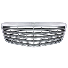 Grila radiator Grila frontala ELEGANCE complet argintiu/crom MERCEDES E W211 E T-MODEL S211 1.8-6.2 03.02-07.09 -04.09 BLIC 5601-00-3528992P