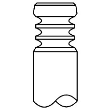 Supapa evacuare Robinet de evacuare 221x6x102 FORD FIESTA V FIESTA VI FUSION MAZDA 2 1.25 05.02- MAHLE 013 VA 31785 000