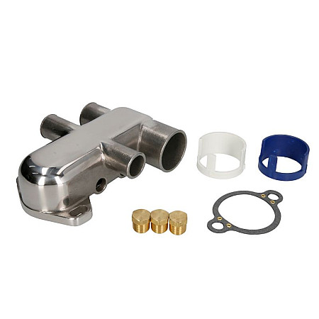 Set piese de montare, carcasa termostat Thermostat housing MERCRUISER MCM/MIE GM V-8 454 502 cid SIERRA INTERNATONAL LLC 18-1989