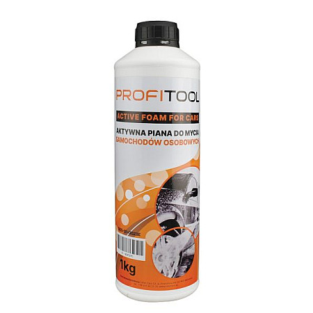 Curatare pete dificile spuma activa PROFITOOL pentru curatarea suprafetelor puternic macinate 1kg sigur pt vopsea si elemente de cauciuc fluid spuma activa indeparteaza: murdarirea suprafetei ulei vaselina vaselina PROFITOOL 1305-01-0023E