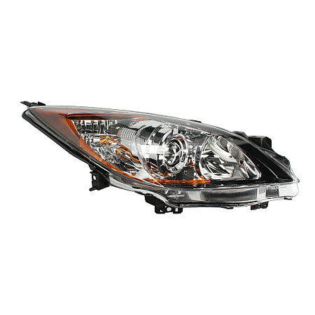Far Lampa frontala Dreapta H11/HB3 electric cu motor culoare insert: cromat MAZDA 3 TYC TYC 20-11997-15-2