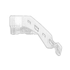 Suport, bara protectie Suport bara Fata Dreapta plastic HYUNDAI TUCSON 1.6-2.0D 06.15-09.20 HYUNDAI 86552D7000