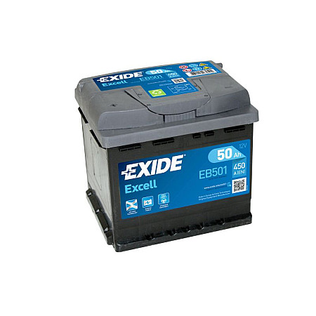 Acumulator Pornire Acumulator EXIDE 12V 50Ah/450A EXCELL L+ en 207x175x190 B13 pornire EXIDE EB501
