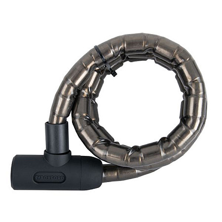 Protectie impotriva furtului Lant cu fixare OXFORD Bariera culoare gri inchis 14m LK135