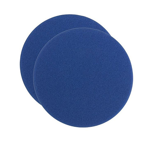 Burete abrazive Polishing sponge SPONGE BLUE ULTRA FINE 160 / 20 MM - 2 PC type: soft diameter: 150/160 mm thickness: 20 mm colour: blue fitting brackets: hook and loop 2 pcs MILWAUKEE 4932492318