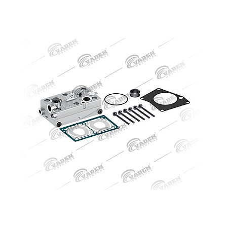 Chiulasa chiuloasa compresor aer potriveste 9125101000101010301040 complet MERCEDES AXOR 1835 LS/1836 LS LLS/1840 LS/1840 LS LLS/1843 LS/1843 LS LLS/2436 LS 2536 LS/2440 LS 2540 LS/244 VADEN 11 25 10