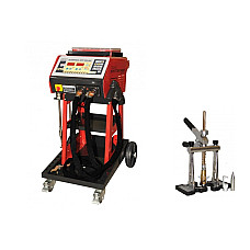 Aparat sudare in puncte Sudori la fata locului pentru reparatii caroserie auto TECNO SPOTTER 8000 DIGITAL +QUICKPULLER 400V 19kW indreptat tabla caroserie lovita pentru elemente de otel IDEAL TSPOT8P