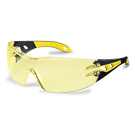 Protectia ochilor si fetei Protective glasses with temples uvex pheos UV 400 lens colour: amber stadards: EN 166 EN 170 UVEX 9192.385