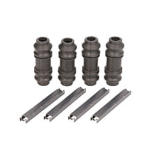 Set accesorii, placute frana Kit montare placute frana Spate cu capace de ghidare a etrierului setat pe vehicul  CHRYSLER PACIFICA JEEP CHEROKEE LIBERTY WRANGLER II 2.4-4.0 01.01- BBP 5753BBP