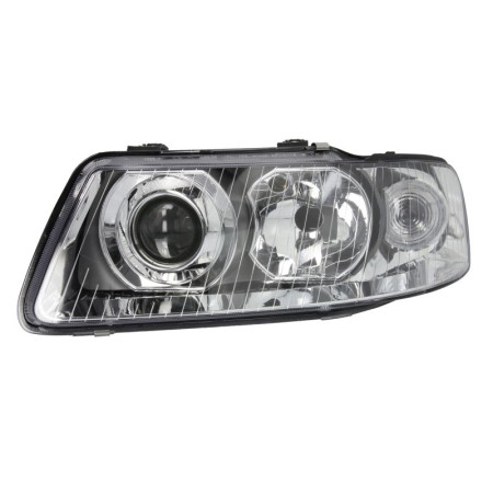 Far Lampa frontala Stanga H1/H7 electric fara motoras culoare insert: cromat AUDI A3 -05.03 TYC TYC 20-0118-05-2