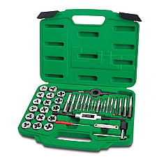 Instrumente de strangere Set Tap &amp; Die TOPTUL JGAI4001
