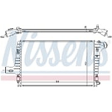 Intercooler, compresor aer rece AUDI A 6 / S 6 97 - 2.5 TDI Diesel Auto. A / C + / - P / A NISSENS NIS 96706