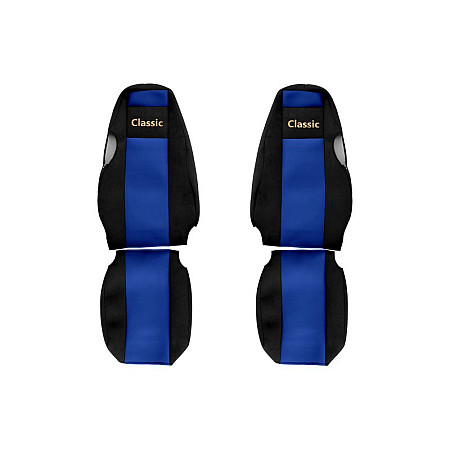Husa scaun Huse pentru scaune Classic albastru material velours serie CLASSIC centura de siguranta a pasagerului asamblata in scaun centura de siguranta a soferului asamblata in scaun scaune cu tetiere int F-CORE F-CORE PS14 BLUE