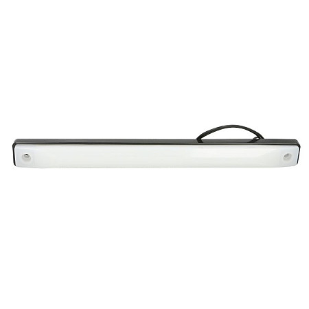 Iluminare interior Interior lighting lamp white LED 12/24V surface length 254mm width 24mm height 18mm 0.3m wire blured milk lampshade TRUCKLIGHT IL-UN015