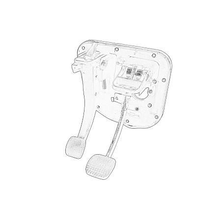 Pedala frana IVECO kit de pedale de frana si sprzedla  2006 IVECO DAILY OE IVECO 5801259320