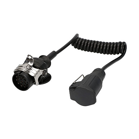 Adaptor conducte, set electric Sortiment de conectori de sirma adaptor lungime: 1750mm numar pini: 13/15 24 / 12V IVECO STRALIS fara convertor spirala TRUCKLIGHT AD-15/13-24/12V-01