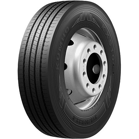 Anvelopa ax fata LKW 2204723 KXS10 KUMHO Truck tyre Regional Front 3PMSF 156/150L labels: fuel efficiency class - D wet grip class - C rolling noise and resistance measuring class - 74 dB B snow grip - Yes ic KUMHO 315/80R22.5 CKU KXS10