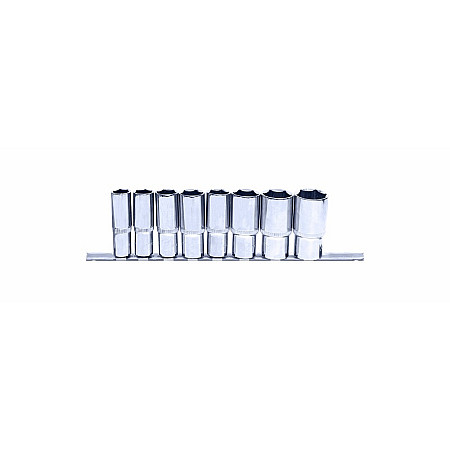 &quot;Set chei tubulare Sockets set 8 pcs socket / drive: 1/2&quot;&quot; long profile: 6-point 17 19 21 22 24 27 30 32 packaging: bar&quot; PROFITOOL 0X23178MR08