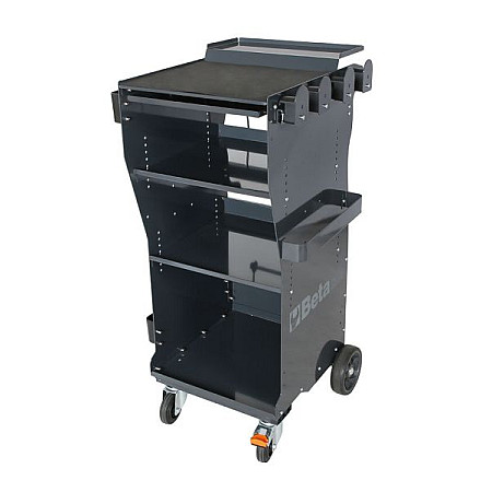 Carucior de diagnosticare Diagnostic trolley drawer for keyboard two-level table top cable holder BETA BE4900/CX49G
