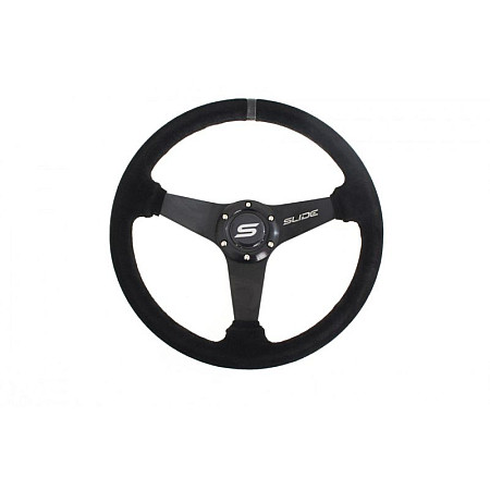 Volan Steering wheel colour: grey diameter: 350mm Aluminium / Suede SLIDE PP-KR-056