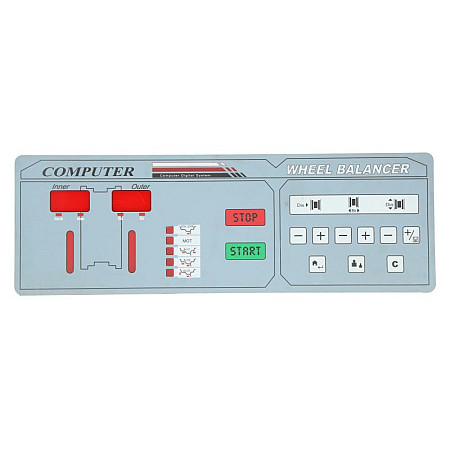 Accesorii si piese masina de echilibrat Control panel Spare parts EVERT model: CB900 EVERT B-01-1210003
