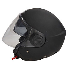 Cati de protecie deschise Helmet open SMK COOPER MATT BLACK MA200 colour neagra/matt size XS unisex SMK SMK0109/17/MA200/XS